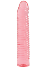 Doc Johnson Sunrise - Ribbed Jelly Dildo - 7 / 18 cm