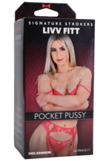 Doc Johnson Livv Fitt - ULTRASKYN Pussy Masturbator - Vanilla