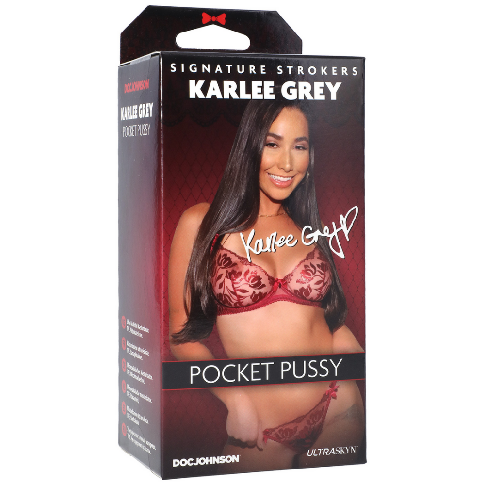 Doc Johnson Karlee Gray - ULTRASKYN Pocket Pussy Masturbator