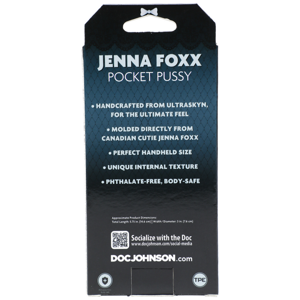 Doc Johnson Jenna Foxx - ULTRASKYN Pocket Pussy Masturbator