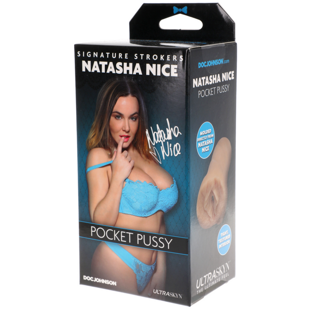 Doc Johnson Natasha Nice - ULTRASKYN Pocket Pussy Masturbator