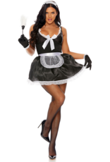 Fiore Hosiery Domesticated Delight - Sexy French Maid Costume - M/L
