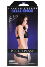 Doc Johnson Belle Knox - ULTRASKYN Pocket Pussy Masturbator