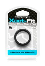 PerfectFitBrand #12 Xact-Fit - Cockring 2-Pack