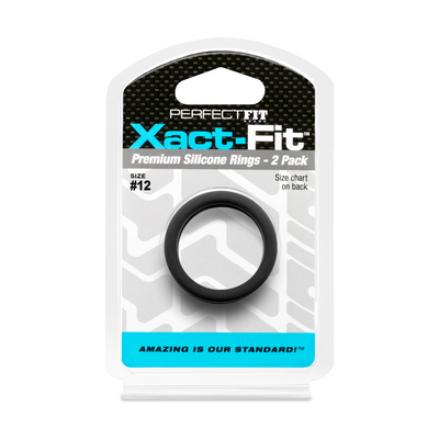 Image of PerfectFitBrand #12 Xact-Fit - Cockring 2-Pack 