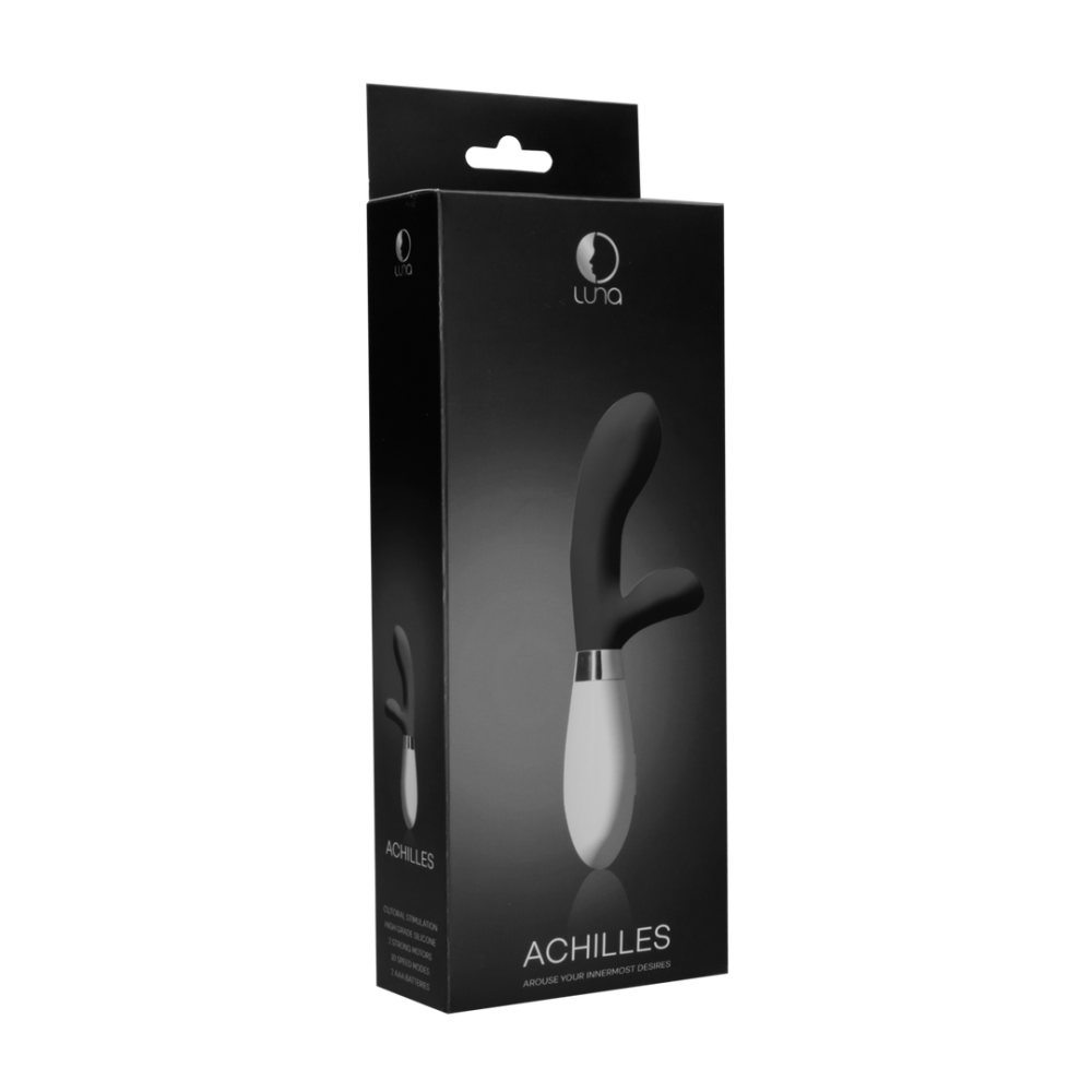 Luna by Shots Achilles - Clitorale Stimulator en Vibrator - Zwart