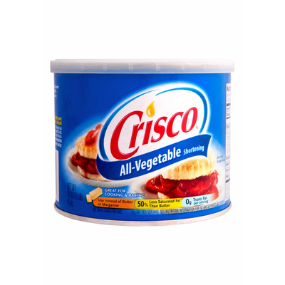 Crisco All-Vegetable Shortening - 16 oz / 453 gr