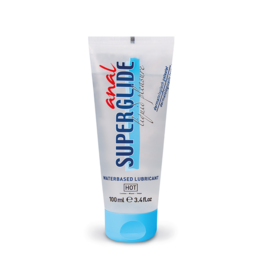 HOT Anal Superglide Liquid Pleasure - Waterbased Lubricant - 3 fl oz / 100 ml