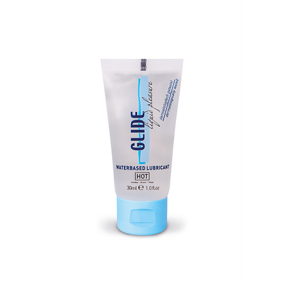 HOT Glide Liquid Pleasure - Waterbased Lubricant - 1 fl oz / 30 ml