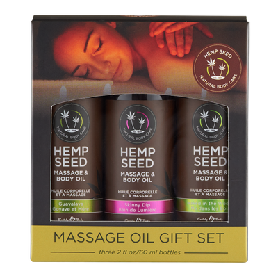 Image of Earthly body Massage Oil Gift Set