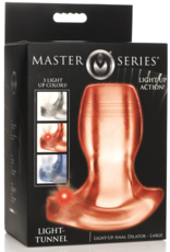 XR Brands Light-Tunnel - Light-Up Anal Dilator - L