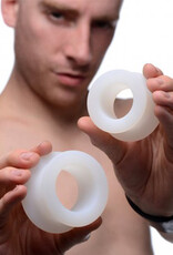XR Brands Stretch Master - 2-Piece Silicone Anal Ring Set