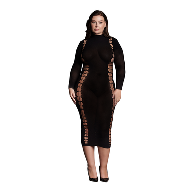 Image of Le Désir by Shots Carme XI - Dress with Turtleneck - Plus Size 