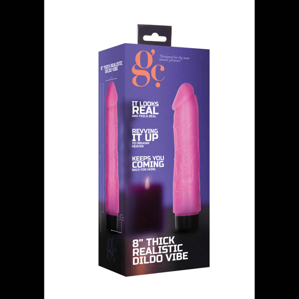 GC by Shots Dikke Realistische Dildo Vibrator - 8 / 20 cm