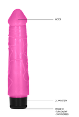 GC by Shots Dikke Realistische Dildo Vibrator - 8 / 20 cm