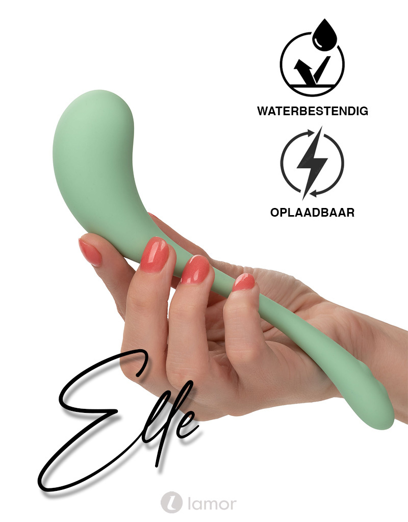 * CALEXOTICS Vibrator Elle - Liquid Silicone Wand by CalExotics