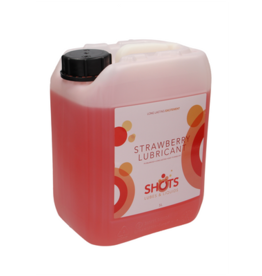 Shots Lubes  Liquids by Shots Lubricant - Strawberry - 1.3 gal / 5 l