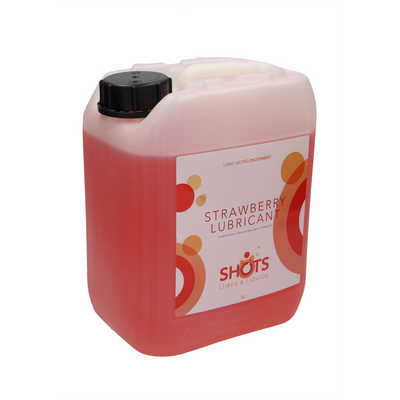 Image of Shots Lubes Liquids by Shots Lubricant - Strawberry - 1.3 gal / 5 l