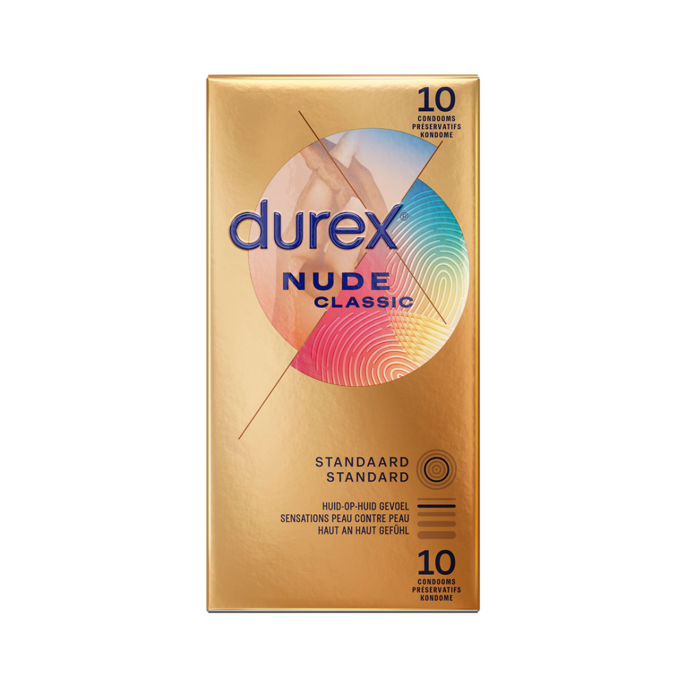 Durex Nude - Condoms without Latex - 10 Pieces