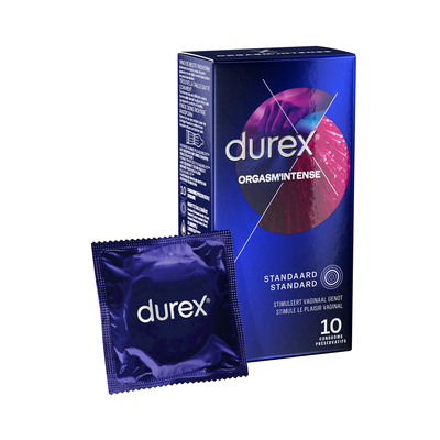 Image of Durex Orgasm Intense - Condoms - 10 Pieces