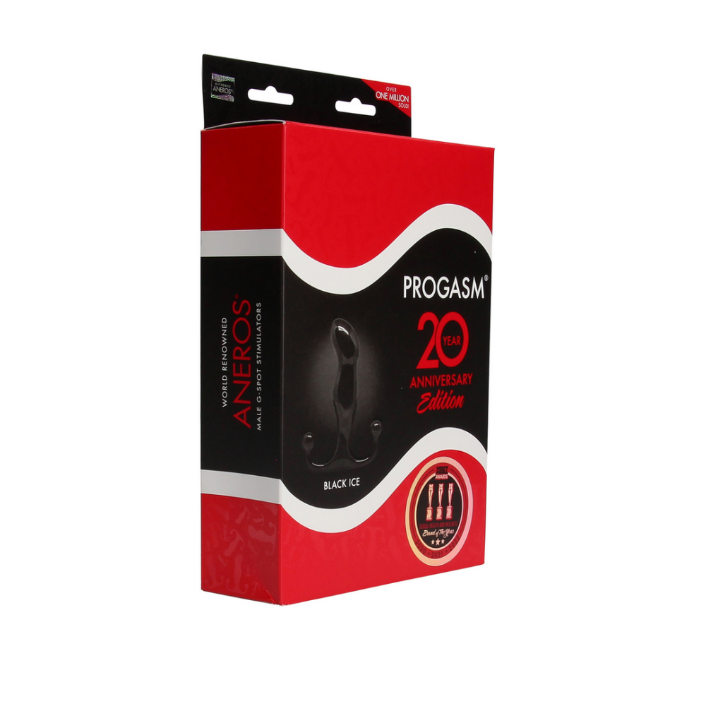 Aneros Progasm - Male G-Spot Stimulator - Black Ice