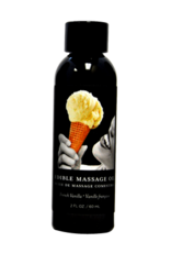 Earthly body Vanilla Edible Massage Oil - 2 fl oz / 60 ml