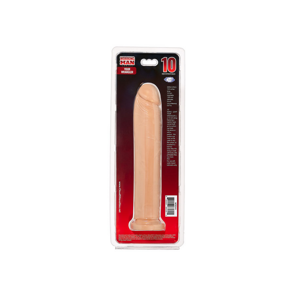 Cloud 9 Working Man - Your Wrangler Dildo - 10 / 25,5 cm