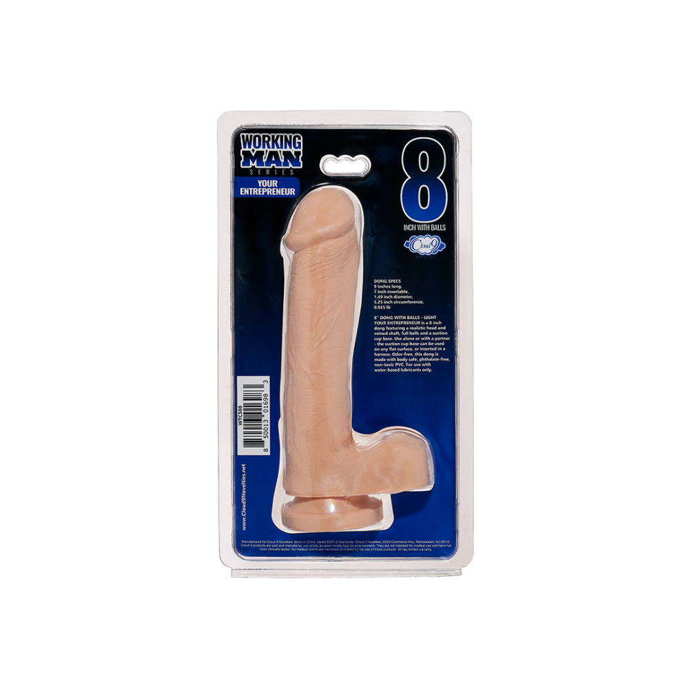 Cloud 9 Working Man - Your Entrepreneur Dildo - 8 / 20 cm