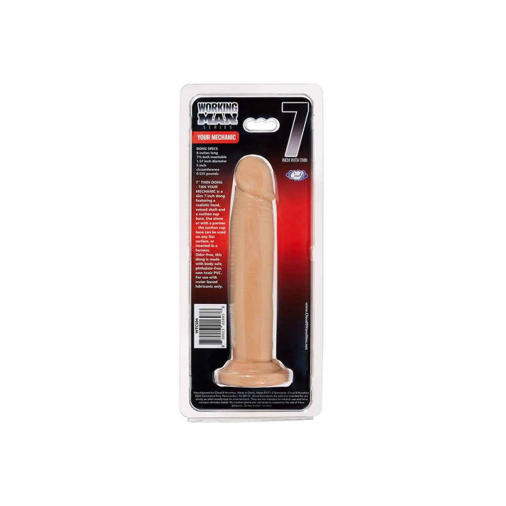 Cloud 9 Working Man - Your Mechanic Dildo - 7 / 18 cm