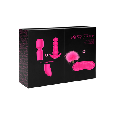 Image of Switch by Shots Pleasure Kit #3 - Vibrator with Different Attachments
