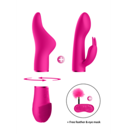 Switch by Shots Pleasure Kit #1 - Vibrator with Different Attachments