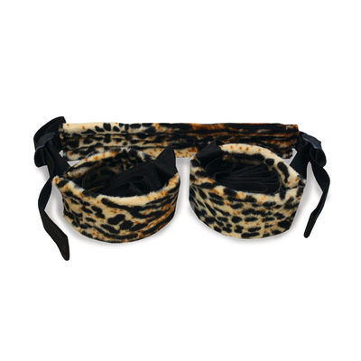 Image of Sportsheets Sex Sling - Sexy Cheetah Body Bindings