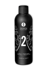 Shunga Body to Body Massage - Strawberry Sparkling Wine - 2 Pieces of 7.6 fl / 225 ml