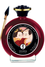 Shunga Eetbare Lichaamsverf - Aardbei Mousserende Wijn - 3,5 fl oz / 100 ml