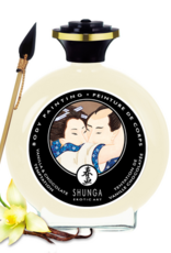 Shunga Edible Body Paint - Vanilla and Chocolate Temptations - 3.5 fl oz / 100 ml