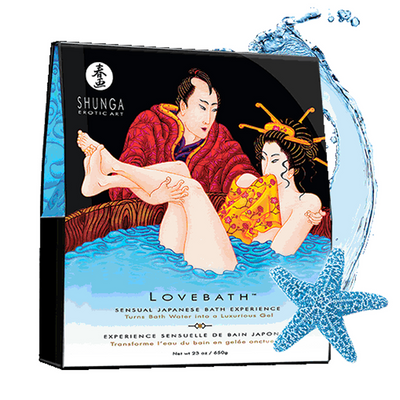 Image of Shunga Lovebath - Ocean Temptations - 20 oz / 575 gr