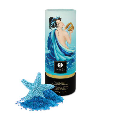 Image of Shunga Oriental Crystals Bath Salts - Ocean Temptations - 17.6 oz / 500 gr