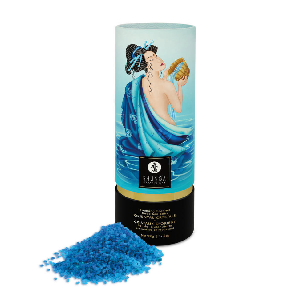 Shunga Oriental Crystals Bath Salts - Ocean Temptations - 17.6 oz / 500 gr