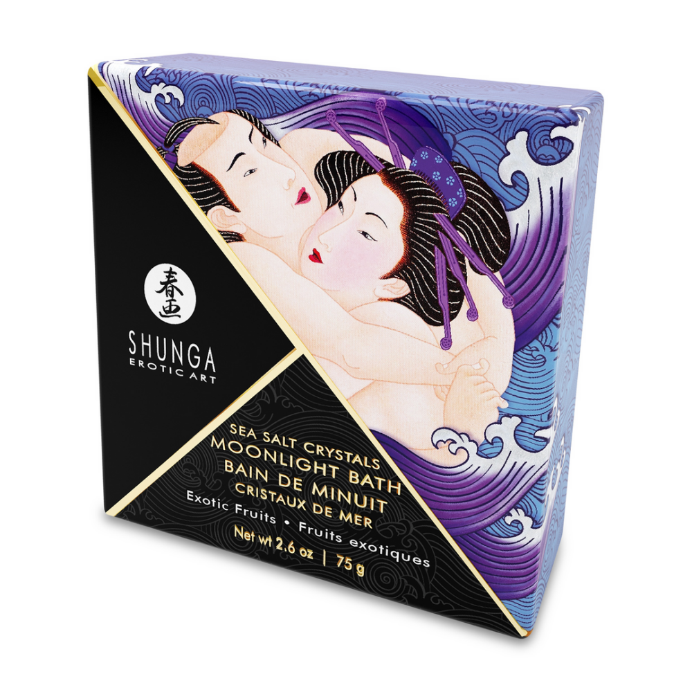 Shunga Mini Oriental Crystals Bath Salts - Exotic Fruits - 2.65 oz / 75 gr