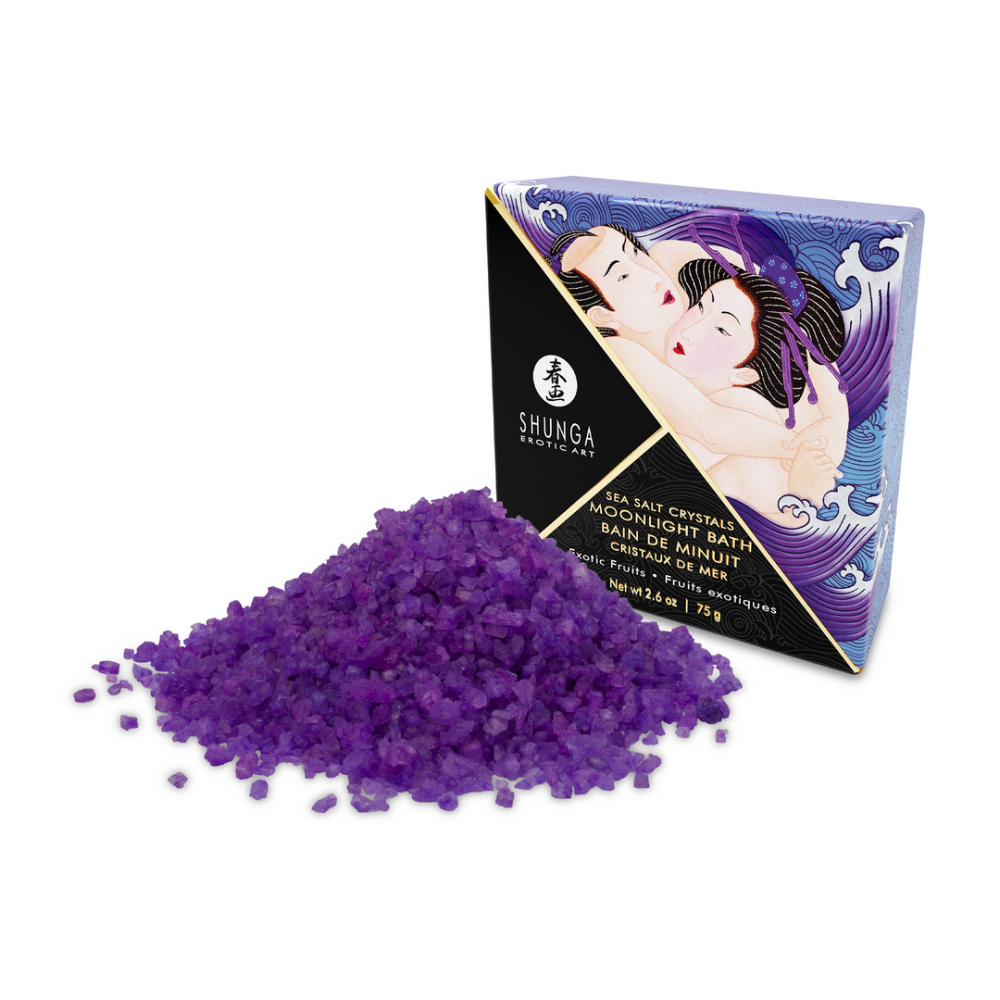 Shunga Mini Oriental Crystals Bath Salts - Exotic Fruits - 2.65 oz / 75 gr