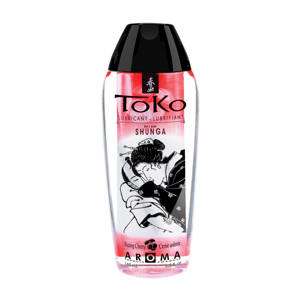 Shunga Toko Aroma - Blazing Cherry - 5.5 fl oz / 165 ml