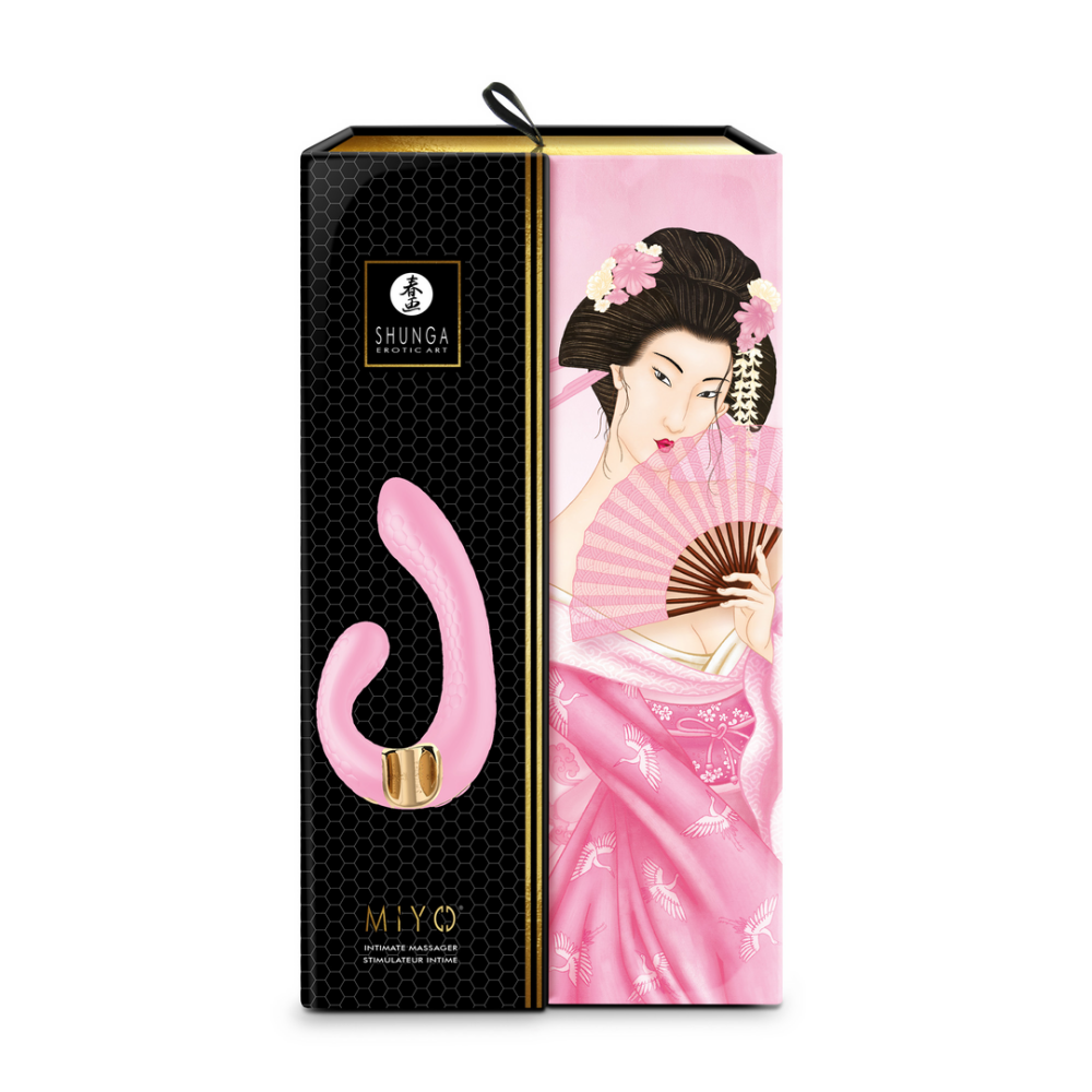 Shunga MIYO - G-Spot Vibrator - Light Pink