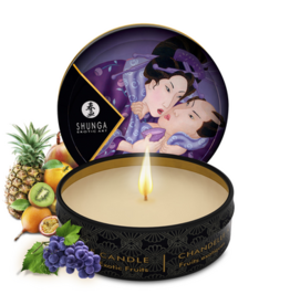 Shunga Mini Massage Candle - Exotic Fruits - 1 oz / 30 ml