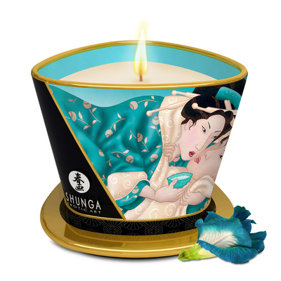 Image of Shunga Massage Candle - Island Blossom - 5.7 oz / 170 ml