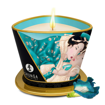 Shunga Massagekaars - Island Blossom - 5,7 oz / 170 ml