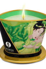 Shunga Massage Candle - Exotic Green Tea - 5.7 oz / 170 ml