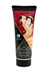 Shunga Kissable Massage Cream - Sparkling Strawberry Wine - 7 floz / 200 ml