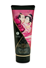 Shunga Kissable Massage Cream - Rasberry Feeling - 7 floz / 200 ml