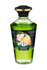 Shunga Aphrodisia Oil - Exotic Green Tea - 3.5 fl oz / 100 ml