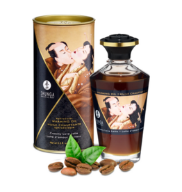 Shunga Aphrodisia Oil - Creamy Love Latte - 3.5 fl oz / 100 ml